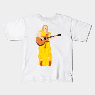 Eras Surprise Song Guitar + Yellow Dress Kids T-Shirt